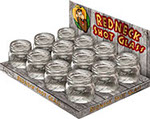 Redneck Mason Jar Shot Glass Display 12 pc