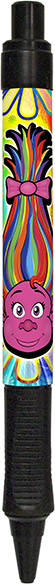 Trolls of Fun Ink Pen - Item 129818TROLLS, Pink Troll with Rainbow Hair
